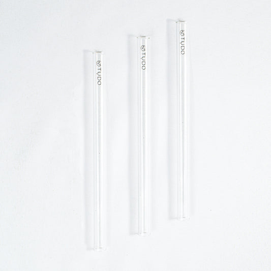 TỤDO Reusable Glass Straw Pack